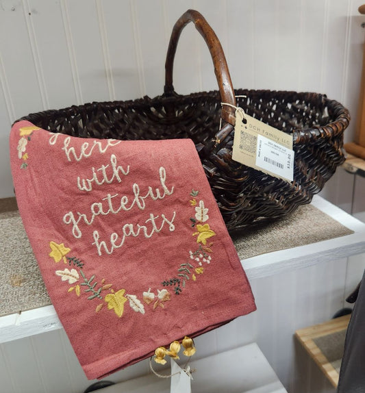 Tea Towel - Gather Here Holiday Decor, DCH Family LLC