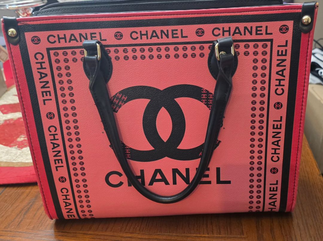 pink Chanel Inspired Bags & Purses