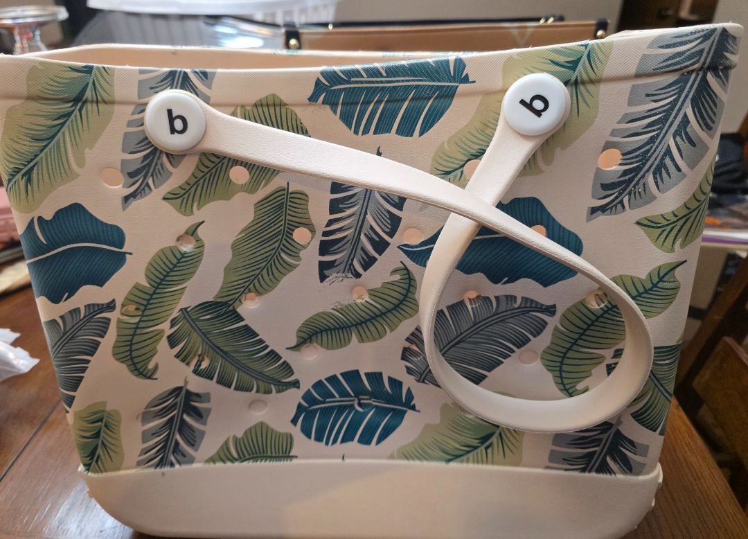 Grean leaves Tan Bogg Bags & Purses
