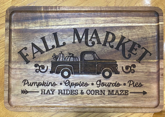 Fall market tray