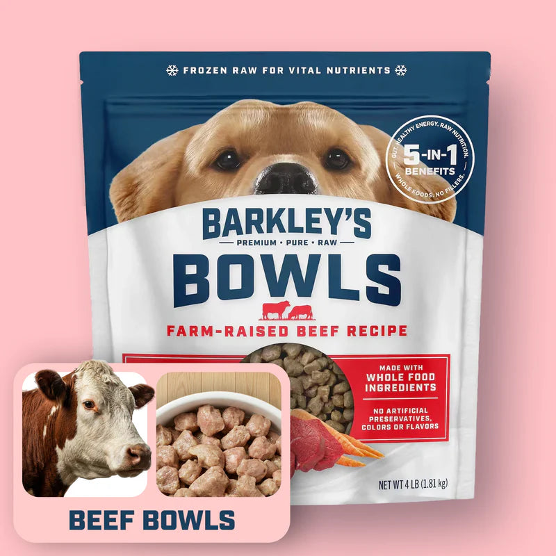 Frozen Barkley’s Bowl - Beef Recipe
