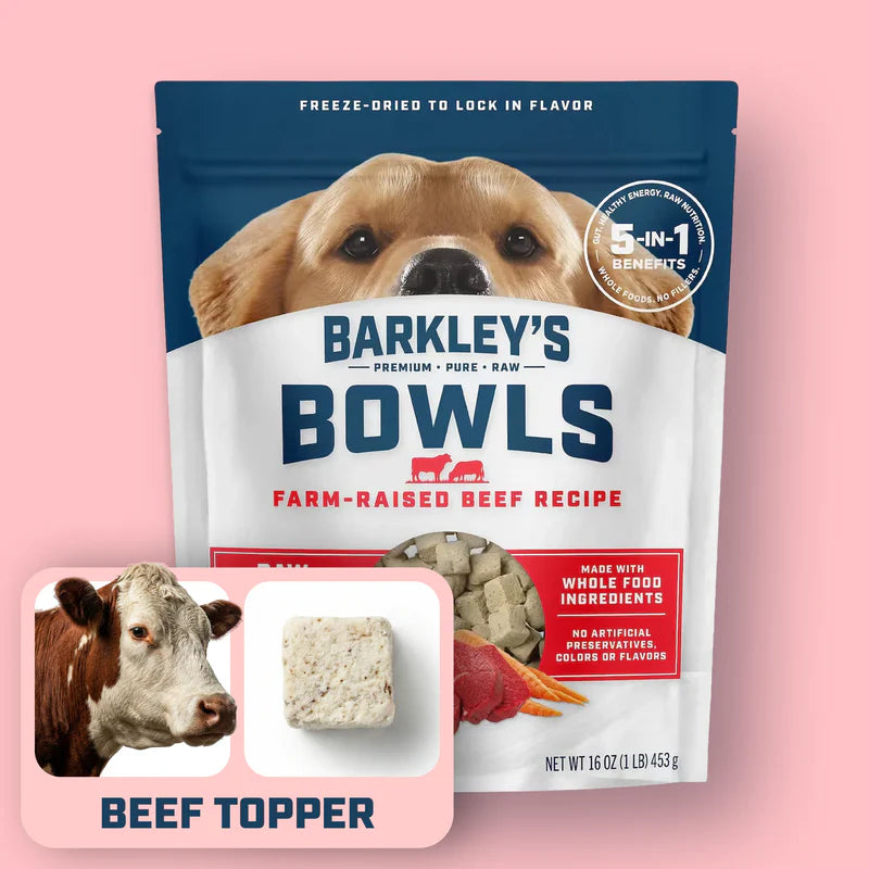Freeze-Dried Barkley’s Bowl - Beef Recipe