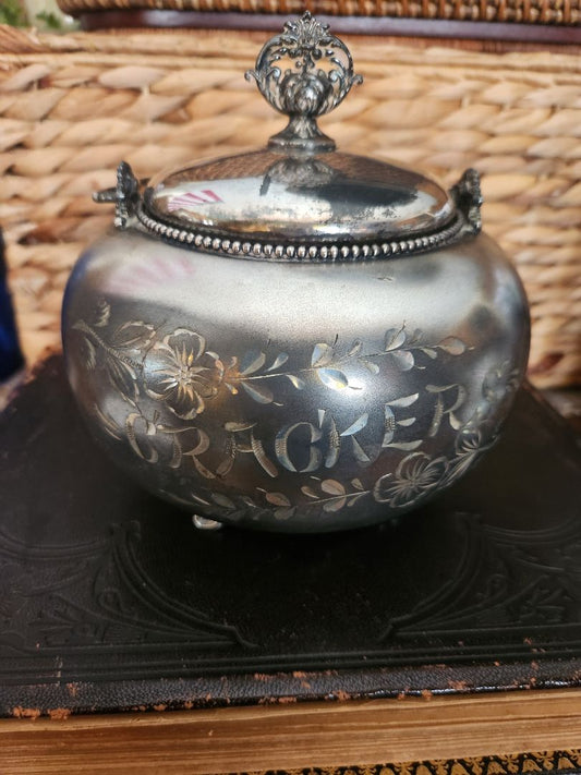Antique Cracker Jar