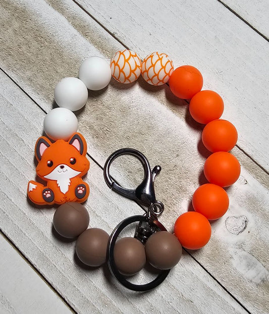 Fox Key Chain Crocheted Creations by Amy