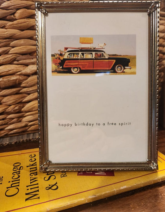 Framed Happy Birthday Picture