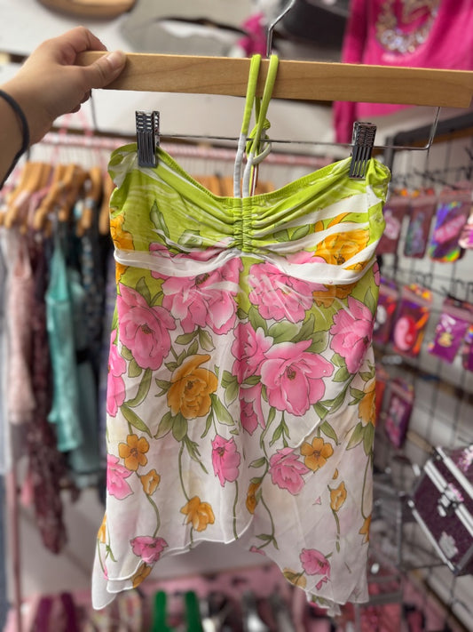 White One two three Fairy girl tube top, small