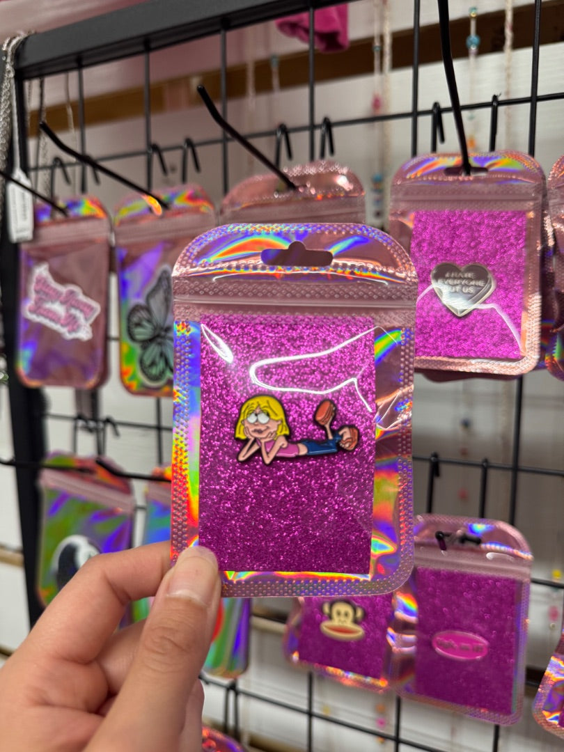 Y2K themed pins, One Size