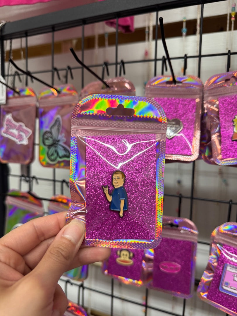 Y2K themed pins, One Size