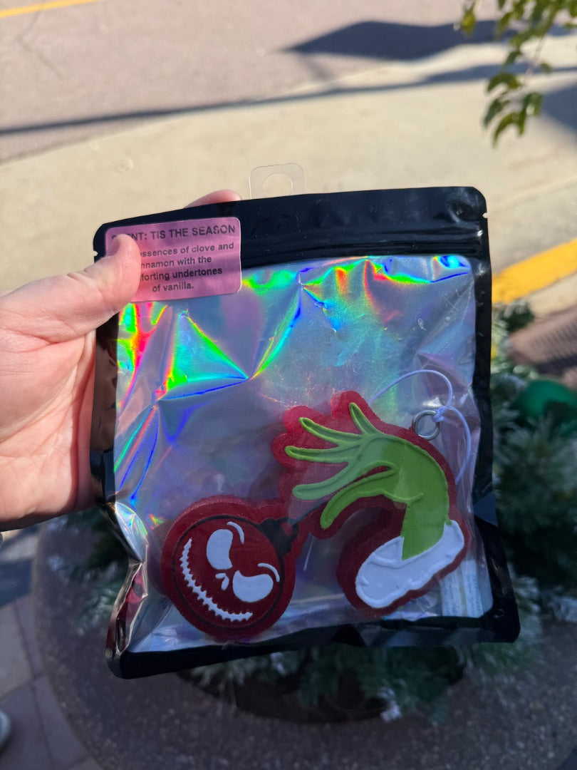 Grinch Hand  Freshie, Full Size