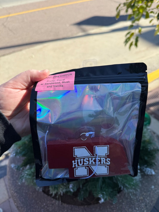 Huskers Chiffon  Freshie, Full Size