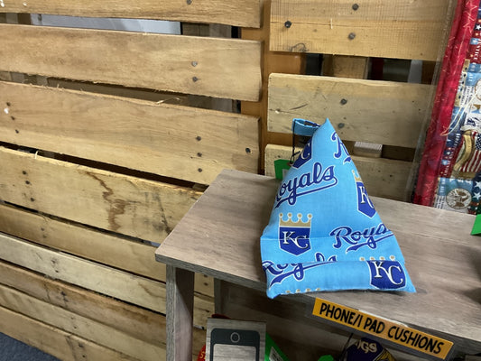 KC Royals Light Blue  I-phone / I-pad Cushion, Small