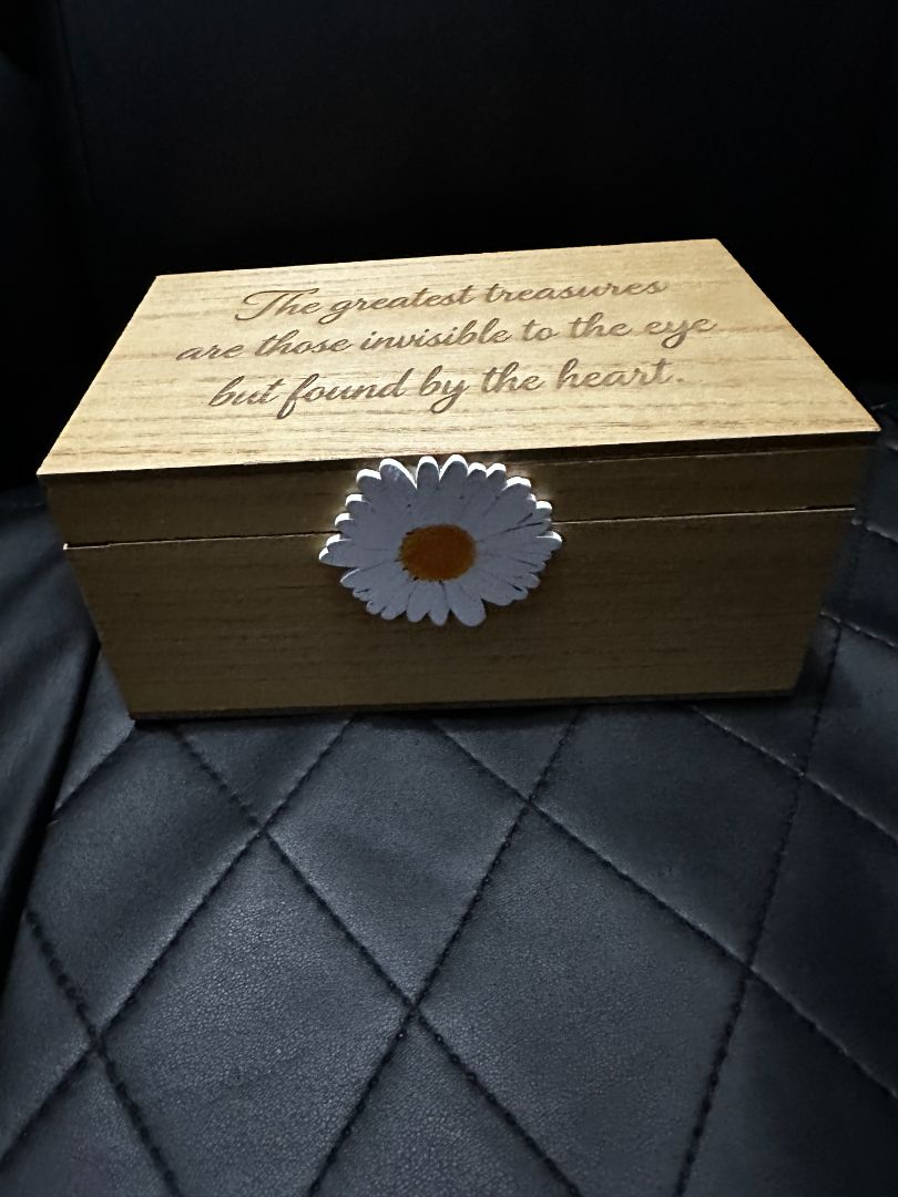 Jewelry/Keepsake Box The Greatest Treasure, Designed Locally