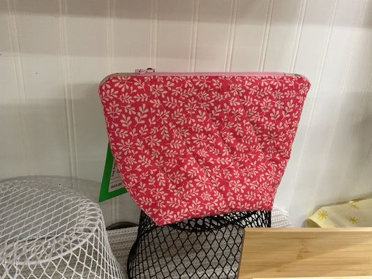 Peach  Makeup Bag, Medium