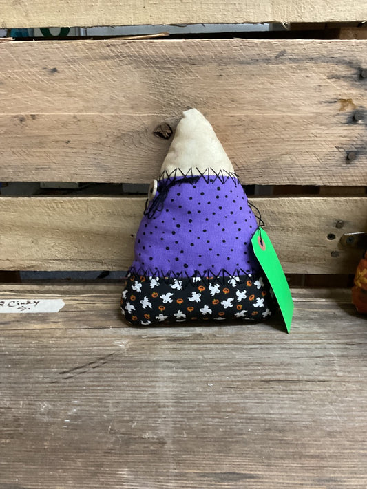 Purple Fabric Candy Corn , Large