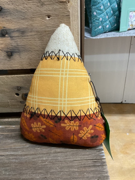 Orange Fabric Candy Corn , Large