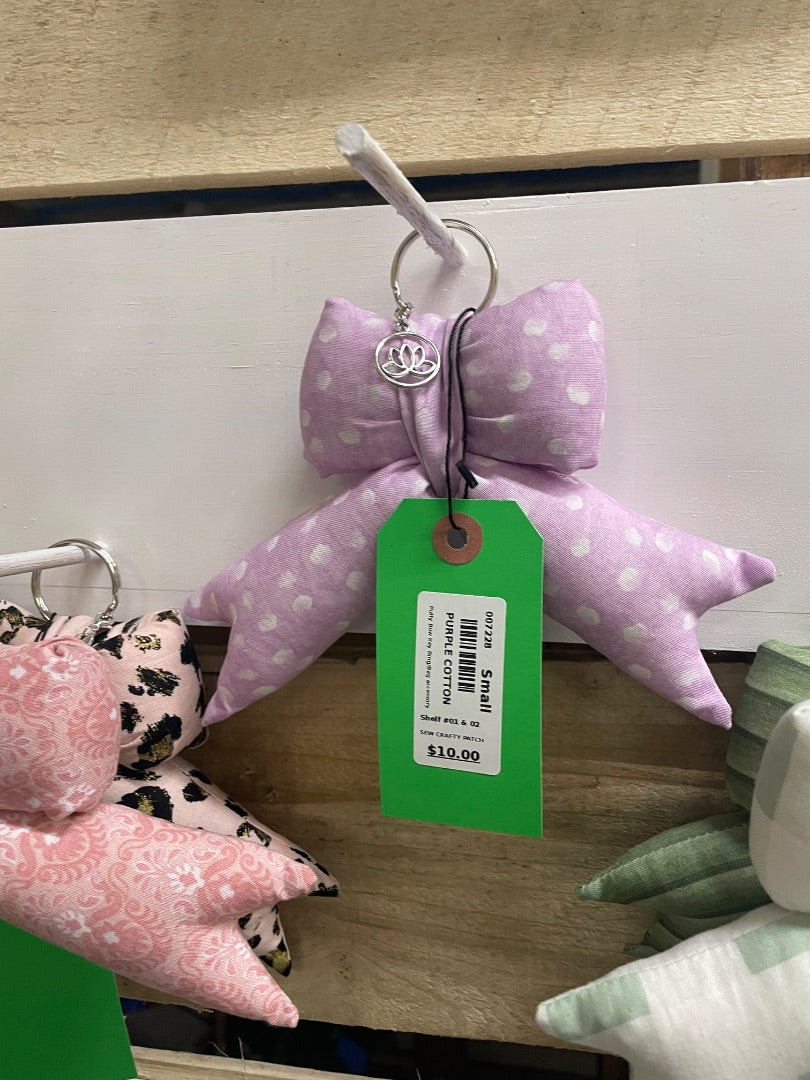 Purple  Key Ring/Bag Accessory, Small