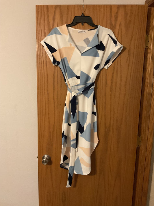 Blue’s & Peach Elings (Women’s Dress) Never Worn, Large