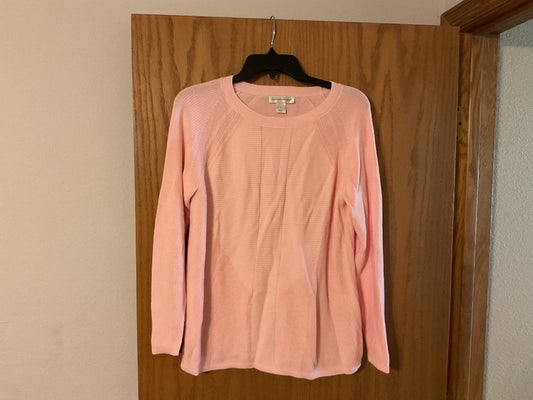 Pink Christopher & Banks Women’s Sweater, Large