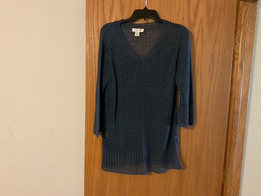 Blue Christopher & Banks Women’s Sweater, PL