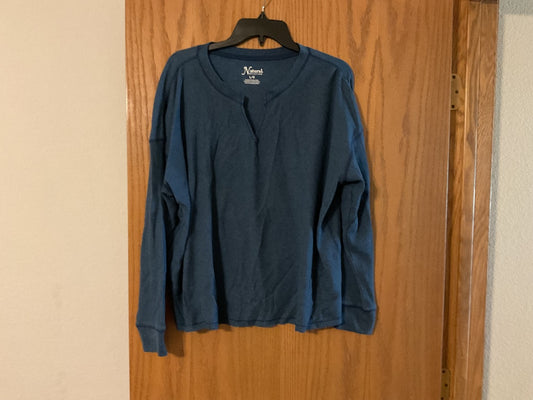 Blue Natural Reflections Women’s Sweater, Large