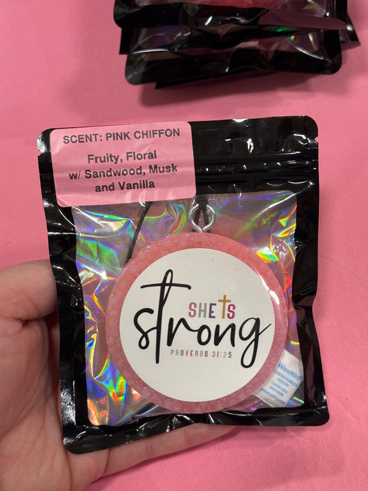 She Is Strong  Freshie, Small Circle