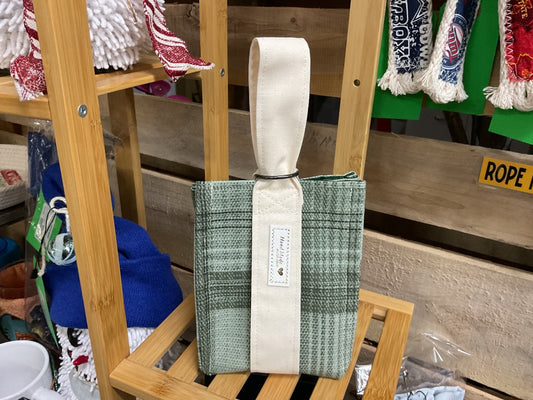 Green  Fabric Gift Bag, Small