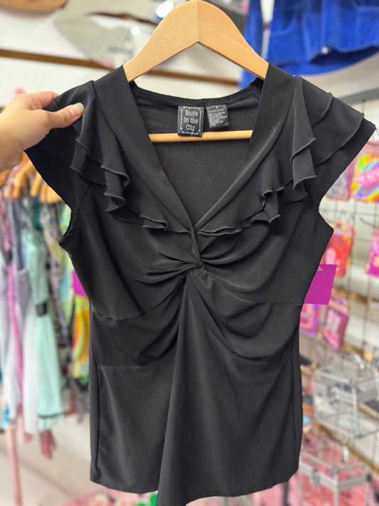 Black Suzie in the city Rachel green top, small