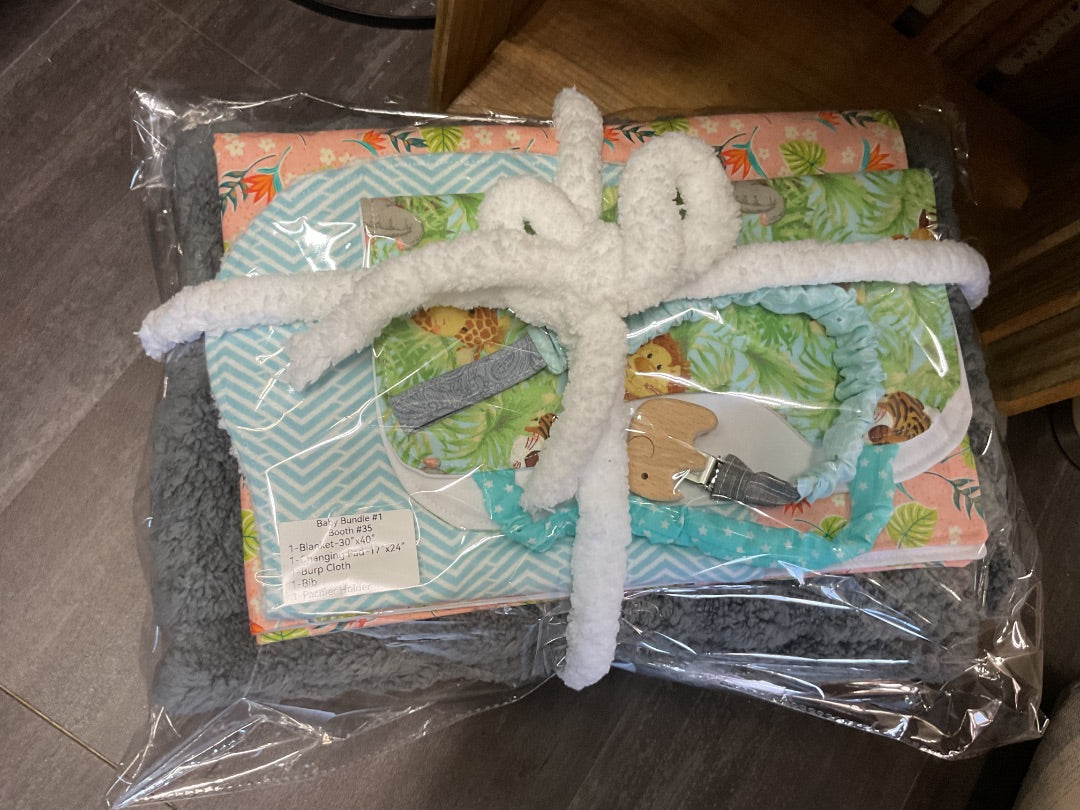 Gray  Baby Bundle #1