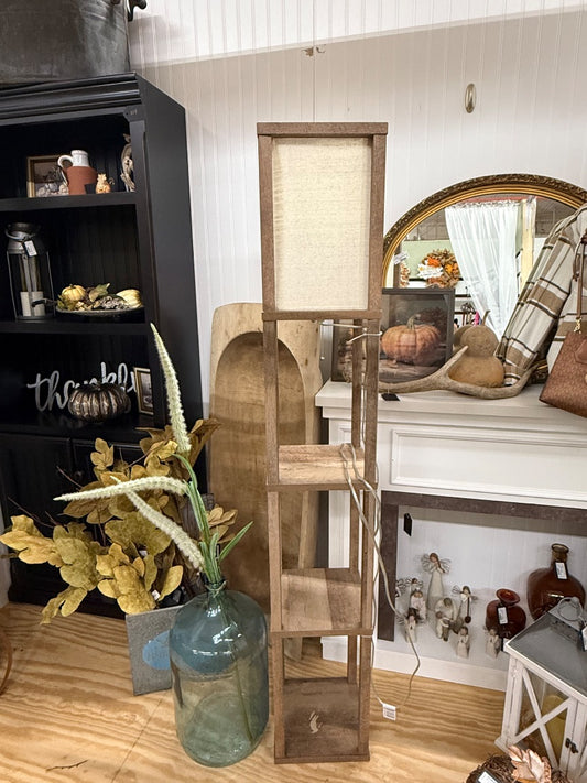 brown modern lamp