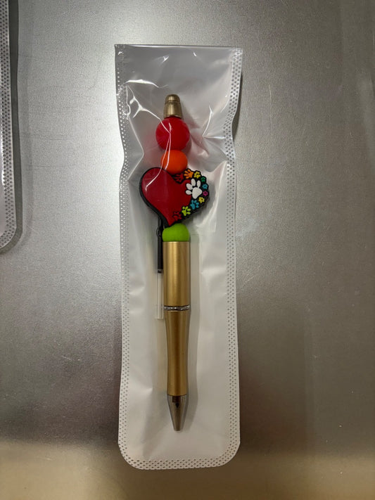 Rainbow Paw Beaded Pen Amira’s dog treats