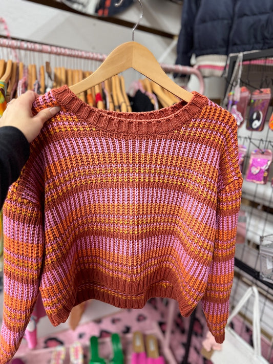 Charlotte russe Retro style cable knit, Large