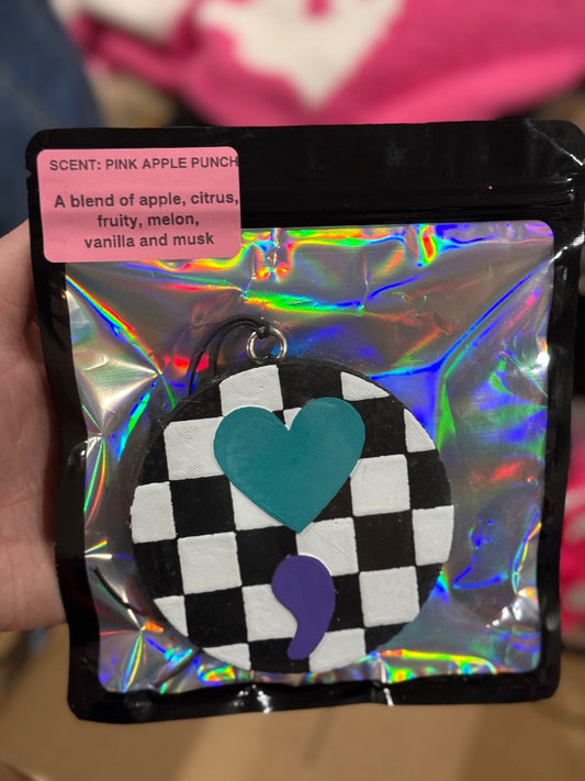 Semi Colon  Freshie, Full Size