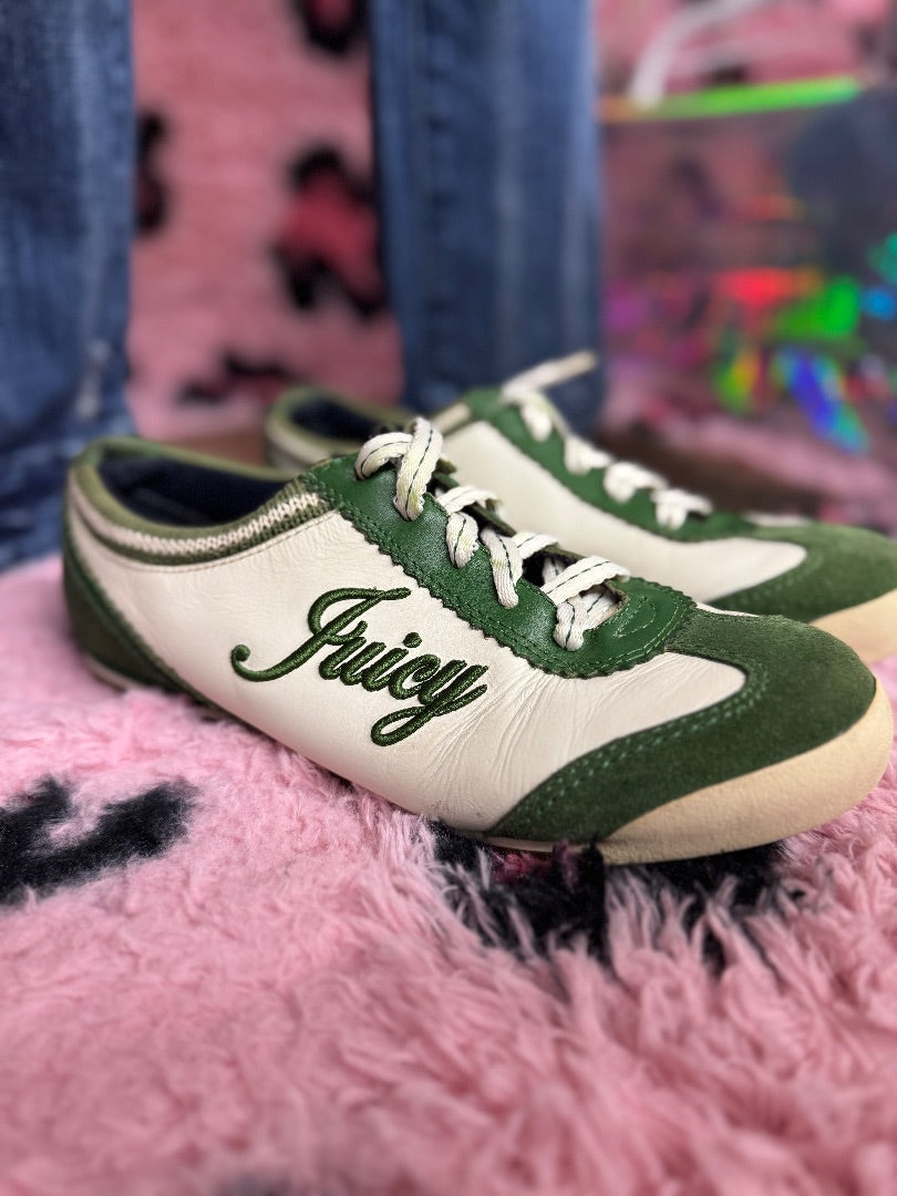 Green Juicy couture Rare juicy sneakers