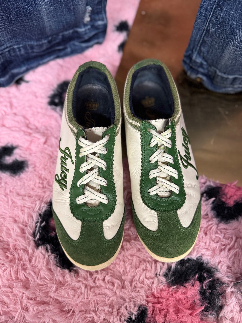 Green Juicy couture Rare juicy sneakers