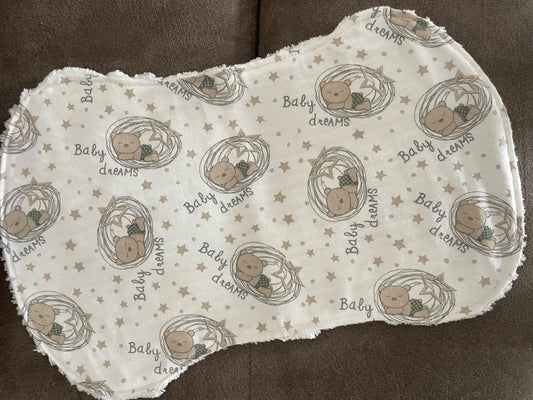 “Baby Dreams” Burp Cloth