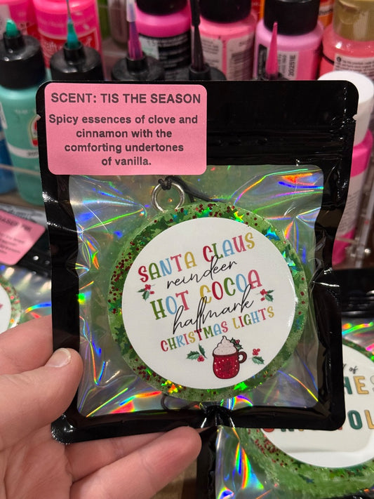 Santa Claus  Freshie, Small Circle