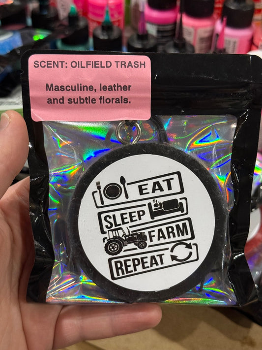 Eat Sleep  Freshie, Small Circle