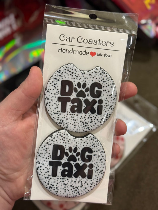 Dog Taxi  Car Coaster, Car Coaster
