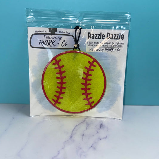 Softball Razzle Dazzle Freshie
