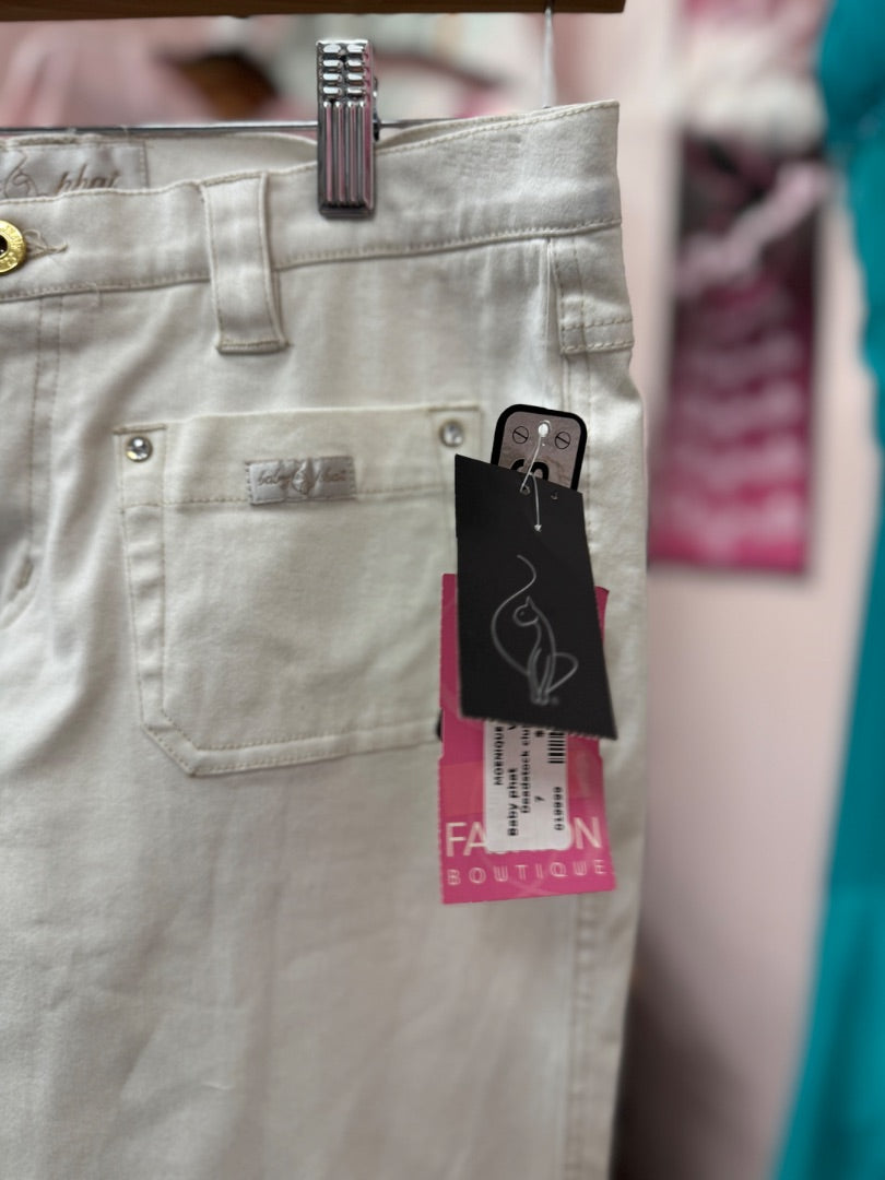 White Baby phat Deadstock club girl, 7