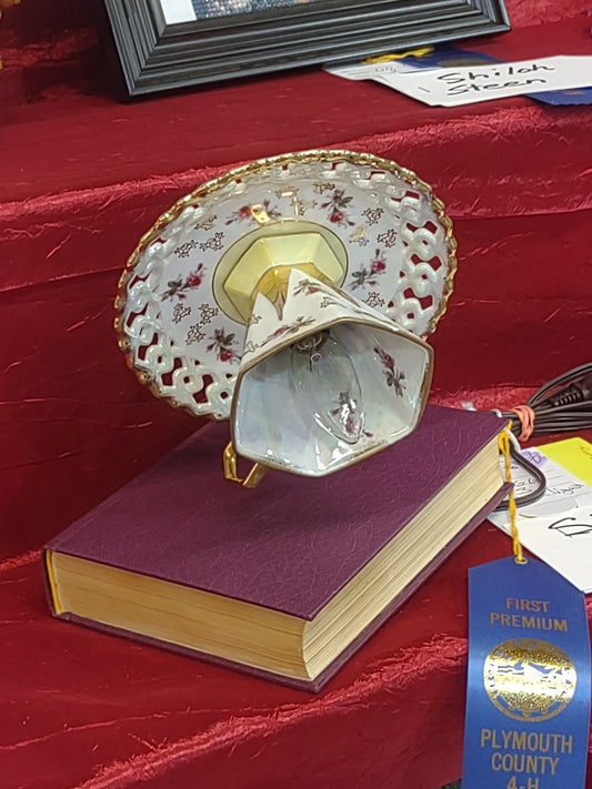 Book with Tea light