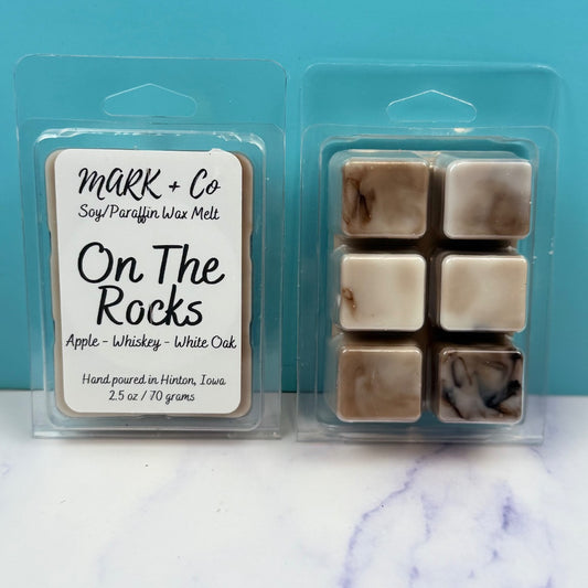 On The Rocks Wax Melt, Clamshell