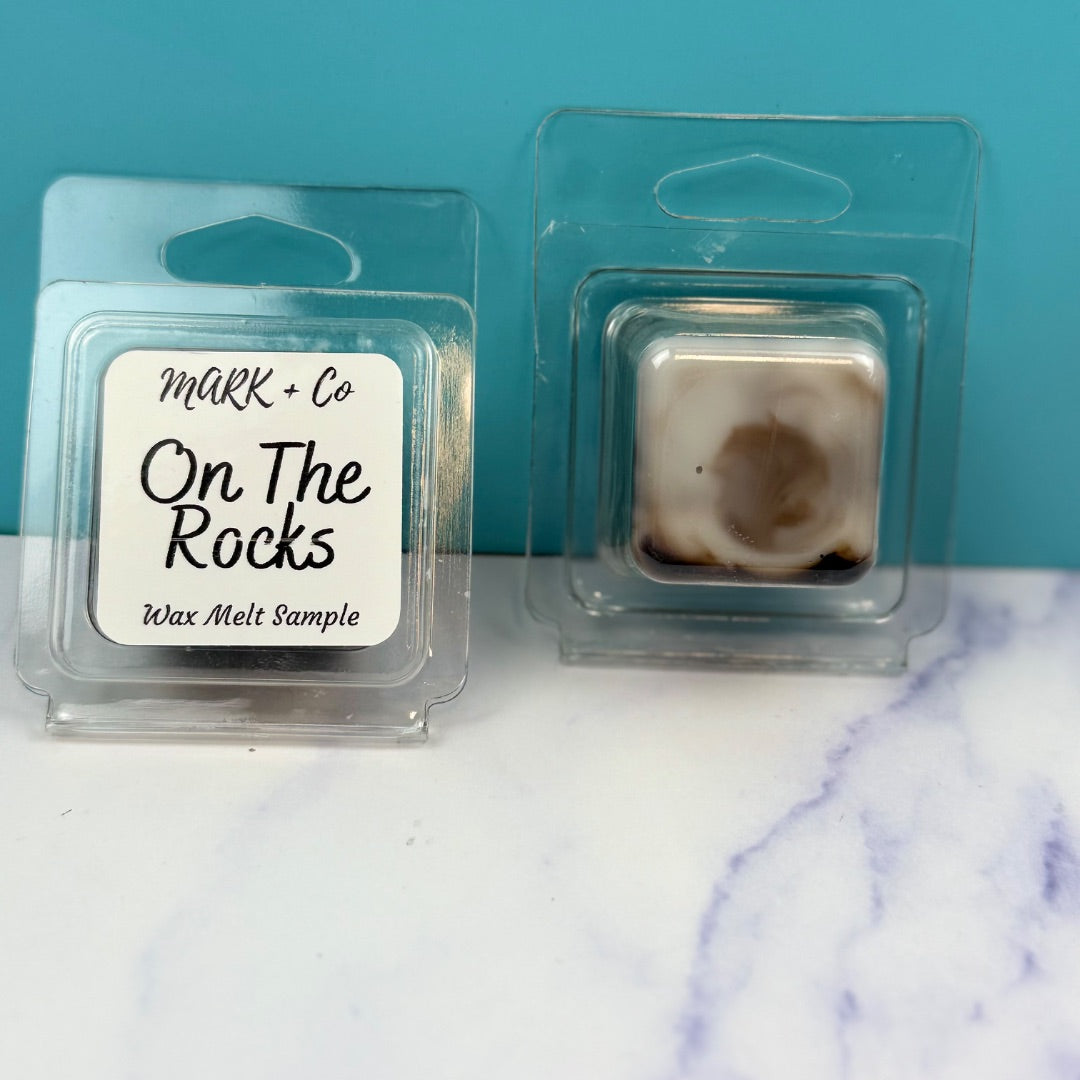 On The Rocks Wax Melt, Sample
