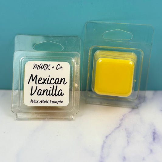 Mexican Vanilla Wax Melt, Sample