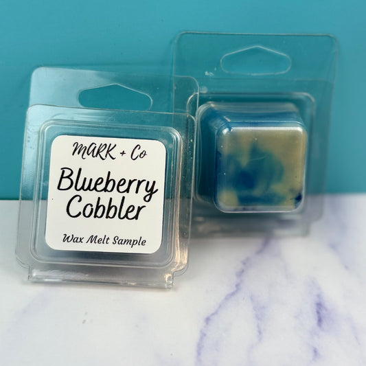 Blueberry Cobbler Wax Melt, Sample