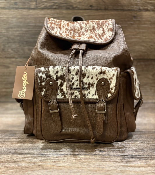 Brown & Cow Wrangler Backpack