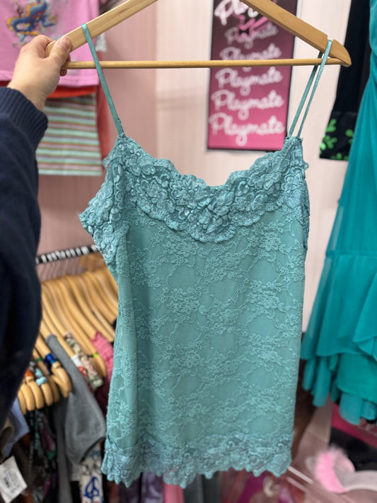 blue Studio y Fairly lace top, large