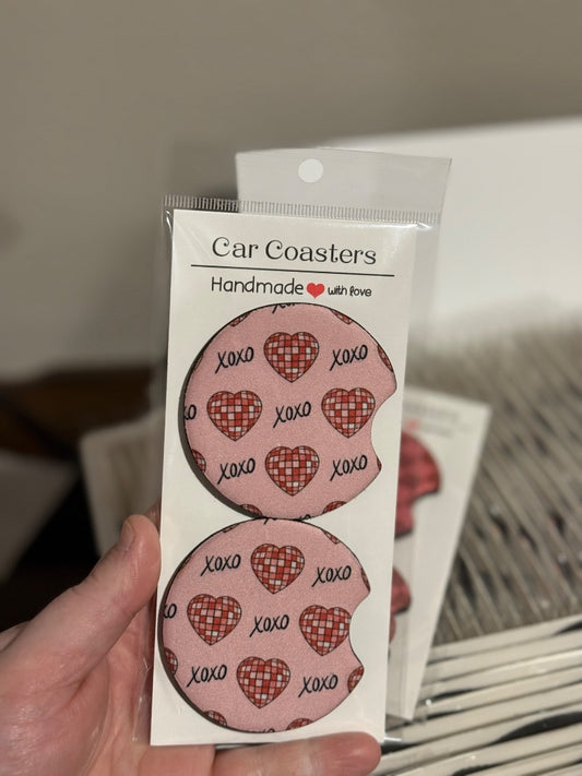 Disco Xoxo  Car Coasters, Car Coaster