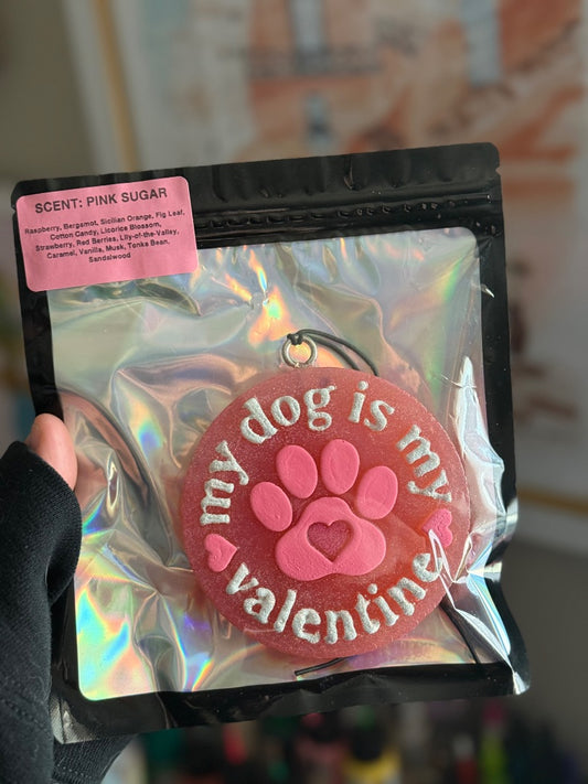 Dog Valentine  Freshie, Full Size