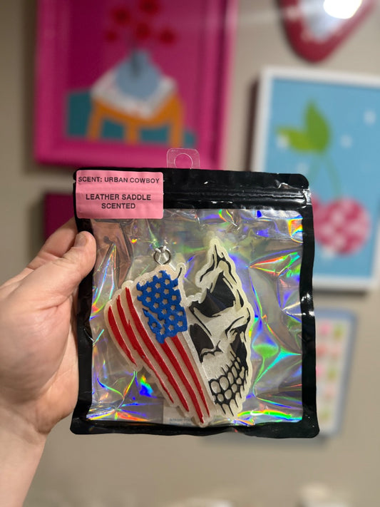 Skull Flag  Freshie, Full Size